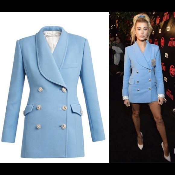 ❌❌ ALESSANDRA RICH WOOL DOUBLE BREASTED BLAZER - Picture 9 of 11